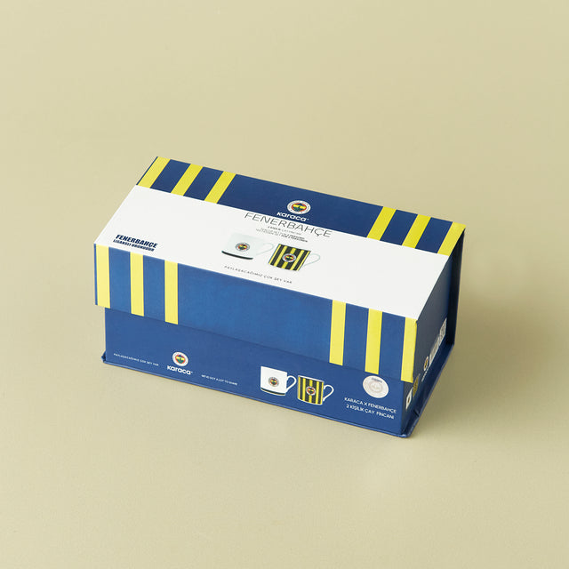 Karaca x Fenerbahçe Lisanslı 2 Kişilik Çay Fincan Takımı 230ML