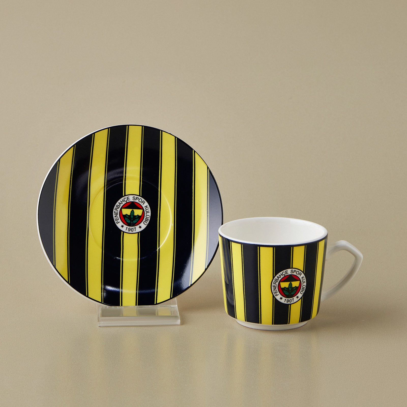 Karaca x Fenerbahçe Lisanslı 6 Kişilik Kahve Fincan Takımı 80 ml