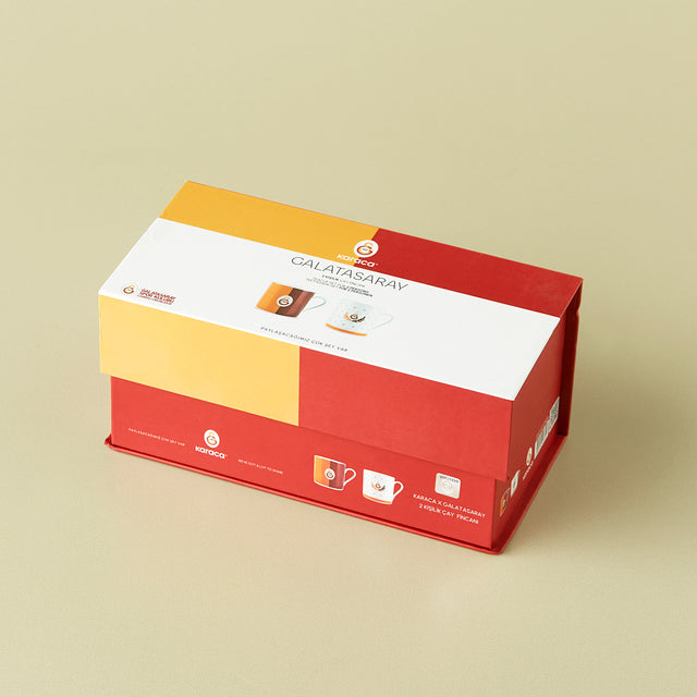 Karaca x Galatasaray Lisanslı 2 Kişilik Çay Fincan Takımı 230ML