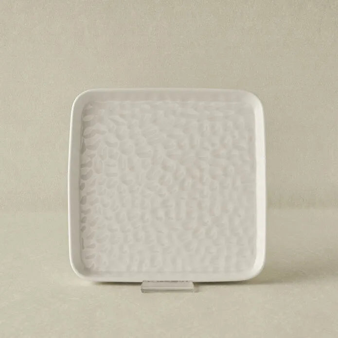 Karaca x Refika Bembeyaz Pasta Tabağı 18 cm