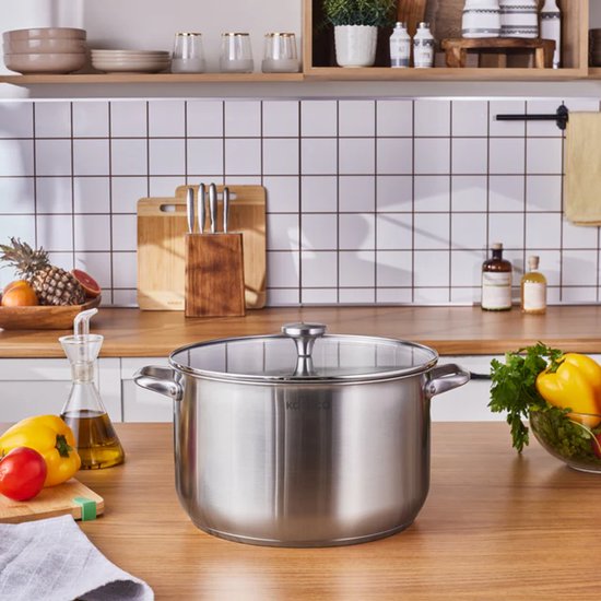 Karaca Elite Stainless Steel Pot, 30 cm