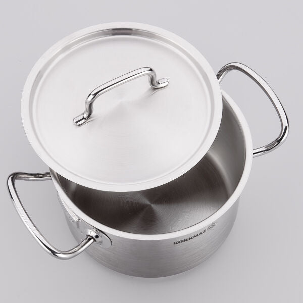 Korkmaz Proline Gastro 18x8 cm Kısa Tencere A2737