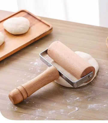 Ahşap Saplı Rulo Hamur Açıcı Merdane