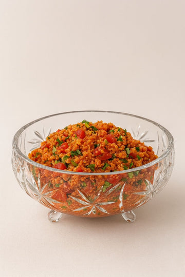 Kadoland Irena Crystal Glass Bowl 24 cm