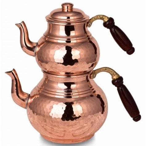 Geleneksel Bakır Çaydanlık No.2
