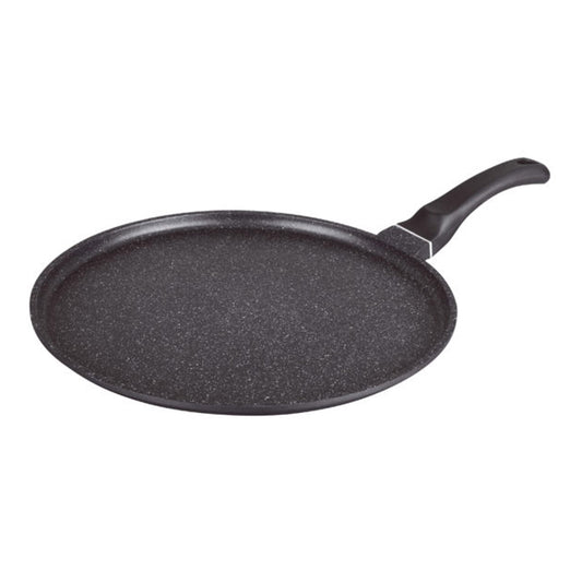 Gietijzeren Teflon Crêpe- en Vleespan - 28 cm / Geschikt voor inductiekookplaten