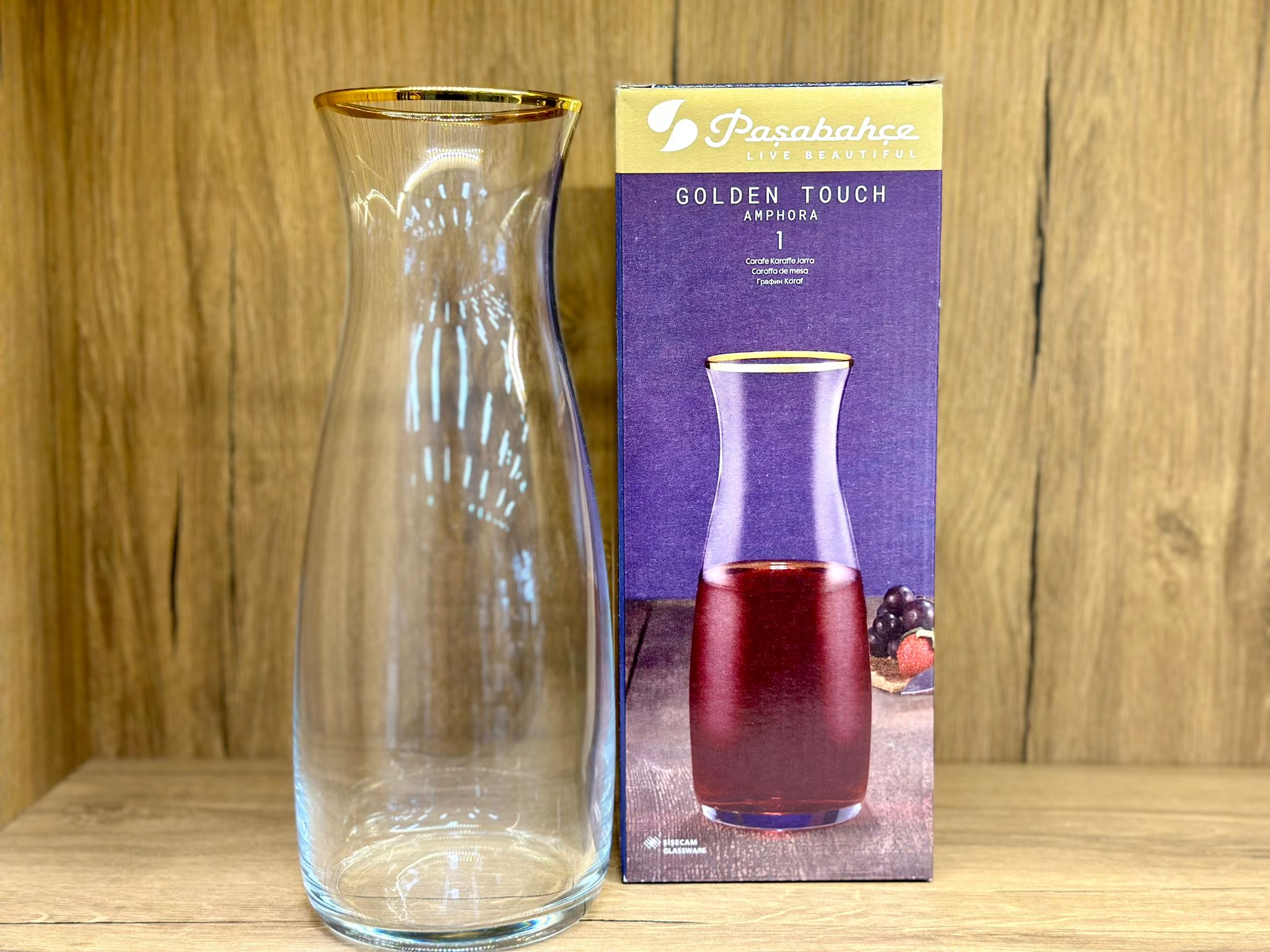 Paşabahçe Amfora 43813 Golden Touch Sürahi
