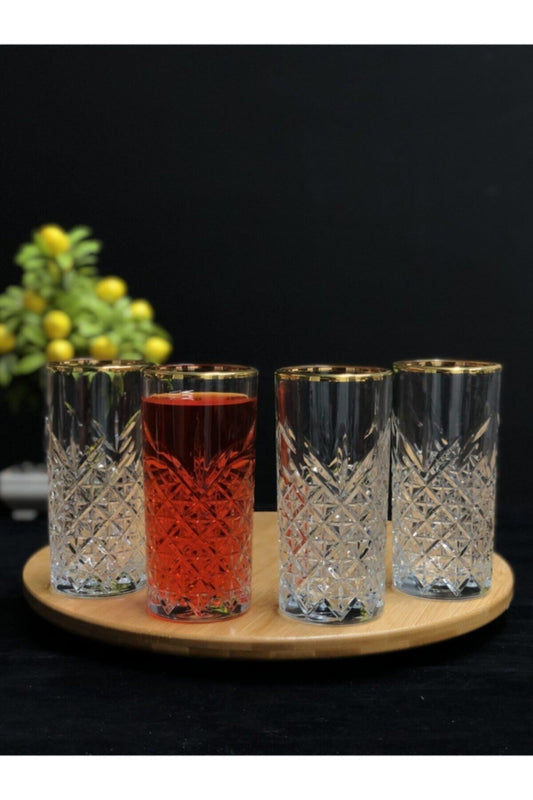 Paşabahçe 52820GO Golden Touch 4'lü Bardak - 295 ml