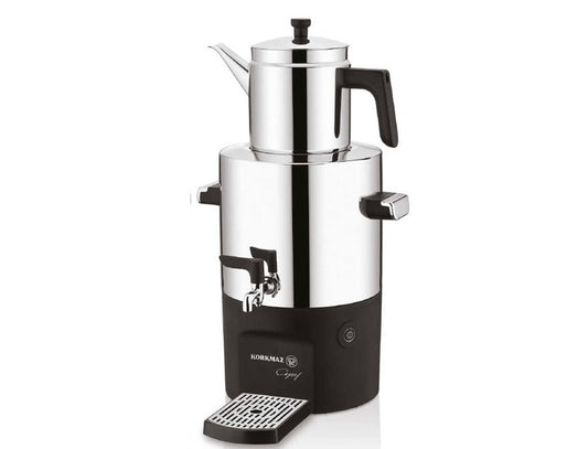 Korkmaz Caysef Samovar inox / Chrome A841-01