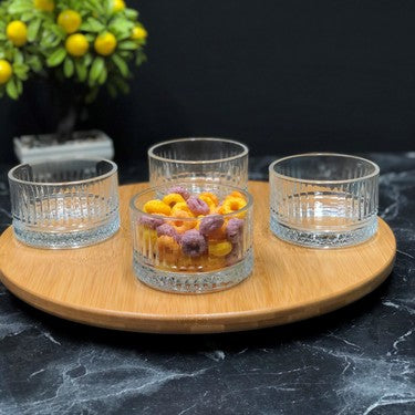 Paşabahçe Elysia 4-delige Snackschaal en Kommenset - 235 cc - 530038