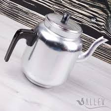 Théière en aluminium pour le samovar de pique-nique