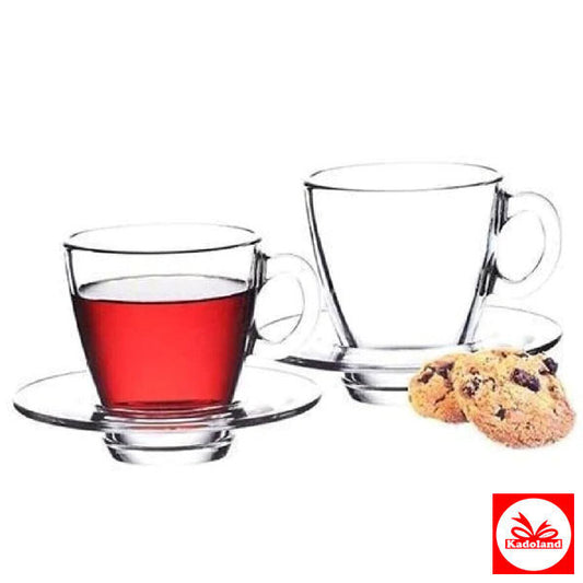 Paşabahçe 95040 Aqua 12 Parça Çay Fincan Takımı