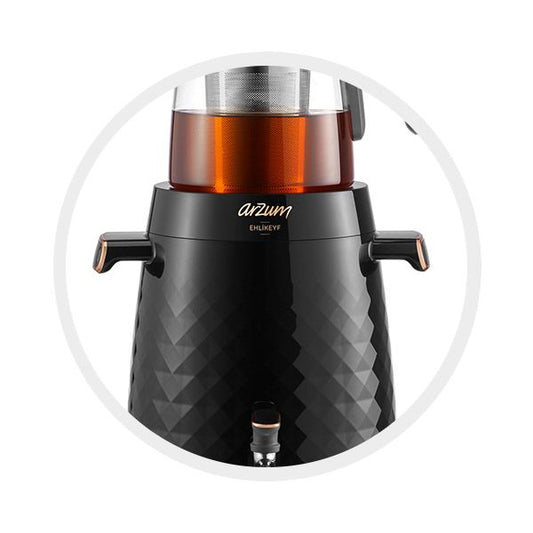 Arzum Ehlikeyf Elektrikli Semaver / Siyah / AR3083-Tea Maker