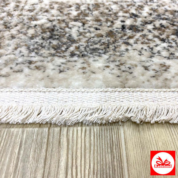 Angora Akrilik Halı | Design 9808C Cream-Grey | 160cm x 230cm