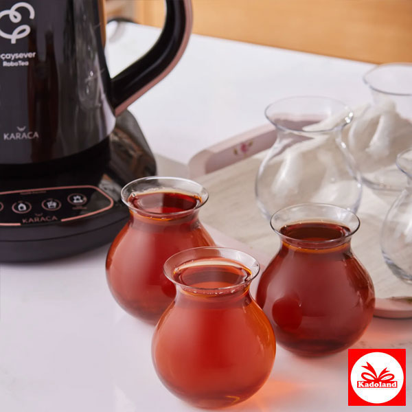 Karaca Refika Tatlıcan 6'lı Çay Bardağı Seti