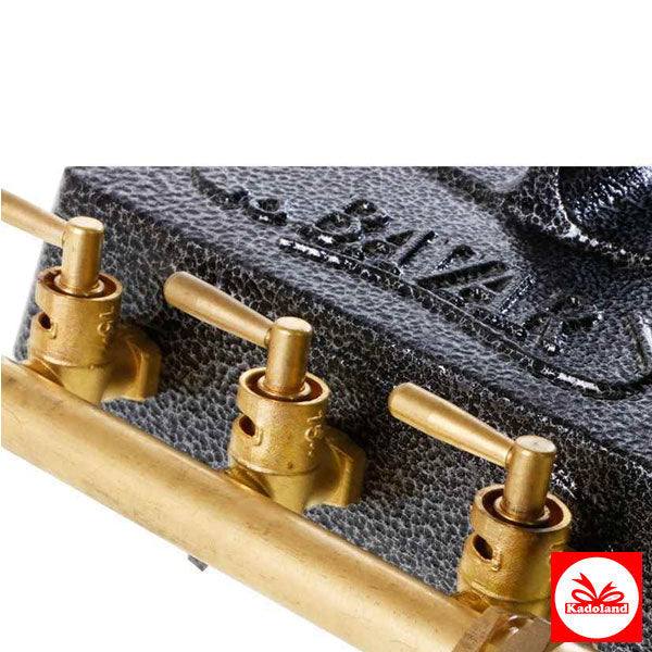 Bavary 3 Kademe Ayarlı Ayaklı Gaz Ocağı | Siyah | Ht-c-0003