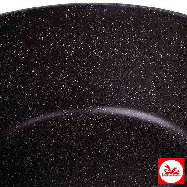 Kadoland Bavary Granit-Topf 40 cm, induktionsgeeignet | 19 Liter | Pfannen