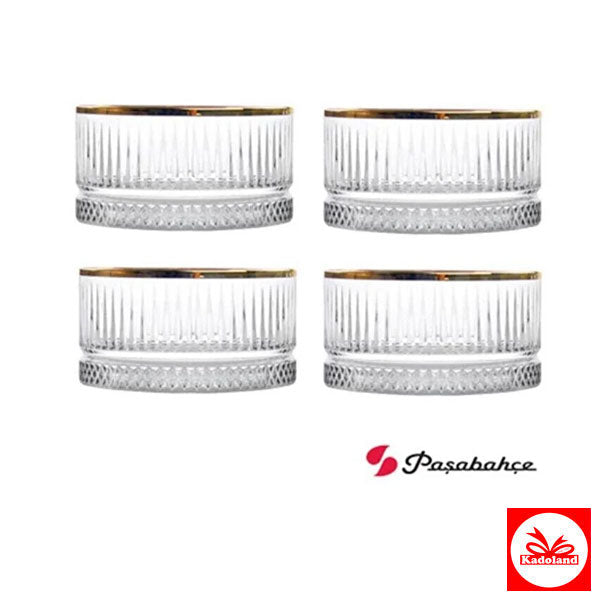 Kadoland - Eindhoven - Goudkleurig - Elysia - Set van 4 kommen - 530038 - P-94200249