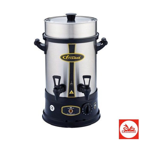 Kenmerkende İ-1050 roestvrijstalen theemachine, 6 lt, 50 kopjes