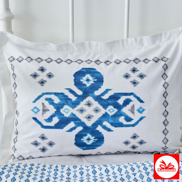 Karaca Home Neos Mavi %100 Pamuk Çift Kişilik Nevresim Takımı