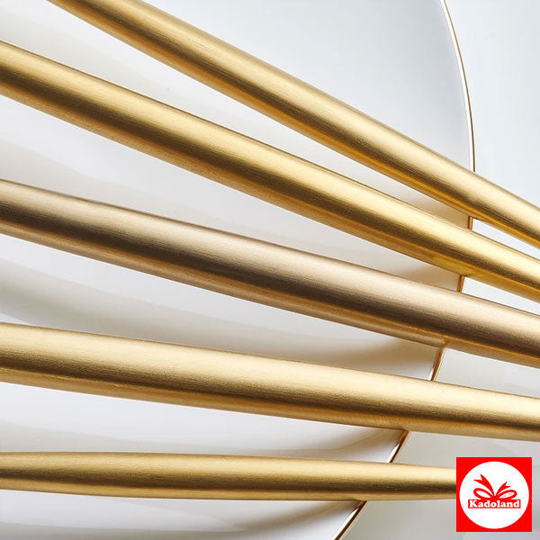 Karaca Jupiter 60 Parça 12 Kişilik Çatal Kaşık Bıçak Takımı Matte Gold