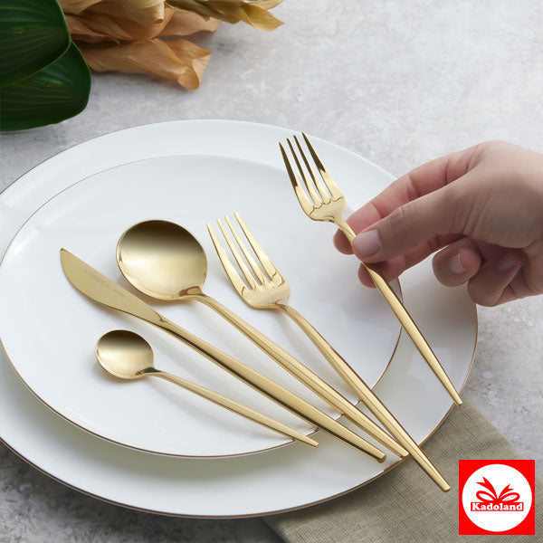 Karaca Orion Shiny Gold 30 Parça 6 Kişilik Çatal Kaşık Bıçak Seti