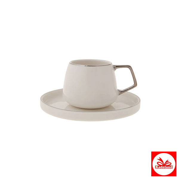 Karaca Saturn Platin koffieservies voor 6 personen, 90 ml