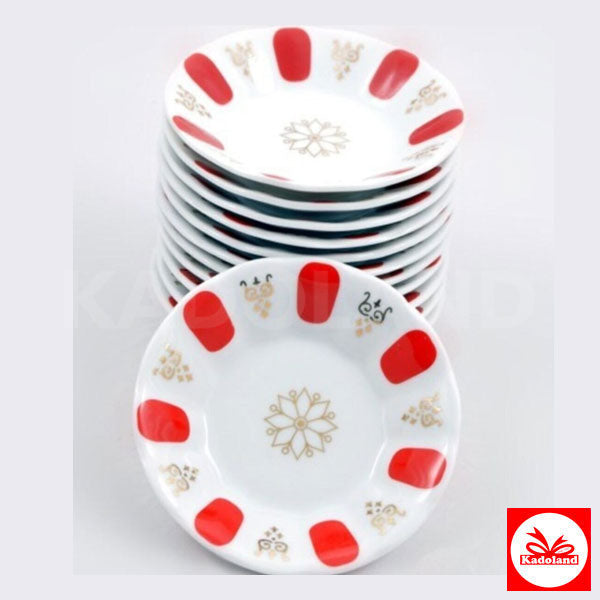 Kadoland Kahveci Melamin Çay Tabağı / 6 Tanelik Set