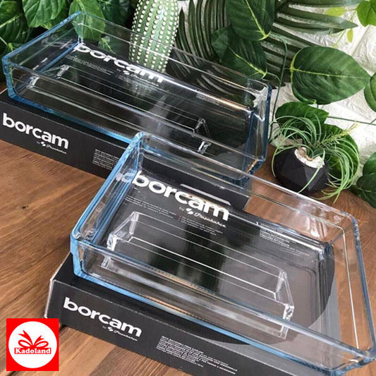 Borcam Premium 2li SET DiKDÖRTGEN FIRIN Tepsisi / (BÜYÜK + KÜÇÜK)