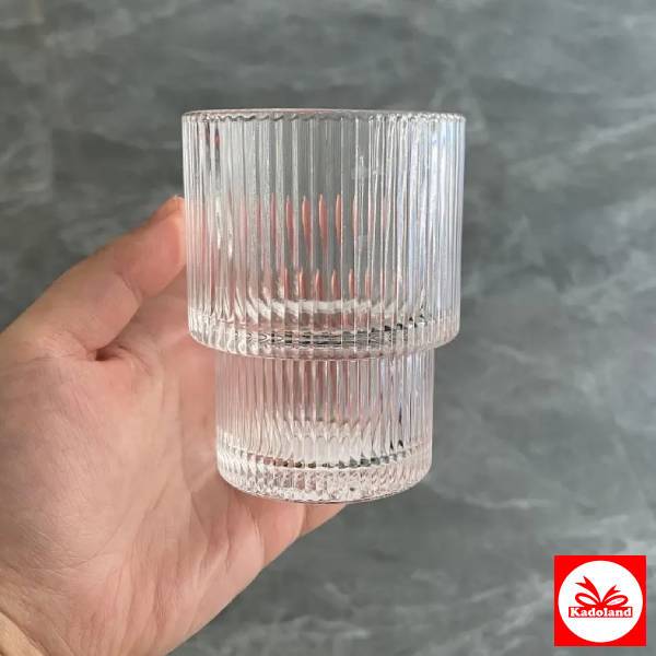 Kadoland - Eindhoven - Ripple - Verres - Lot de 6 pièces - 180 ml