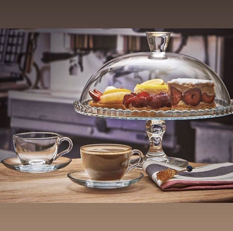 Paşabahçe 95200 Cloche à gâteau sur pied