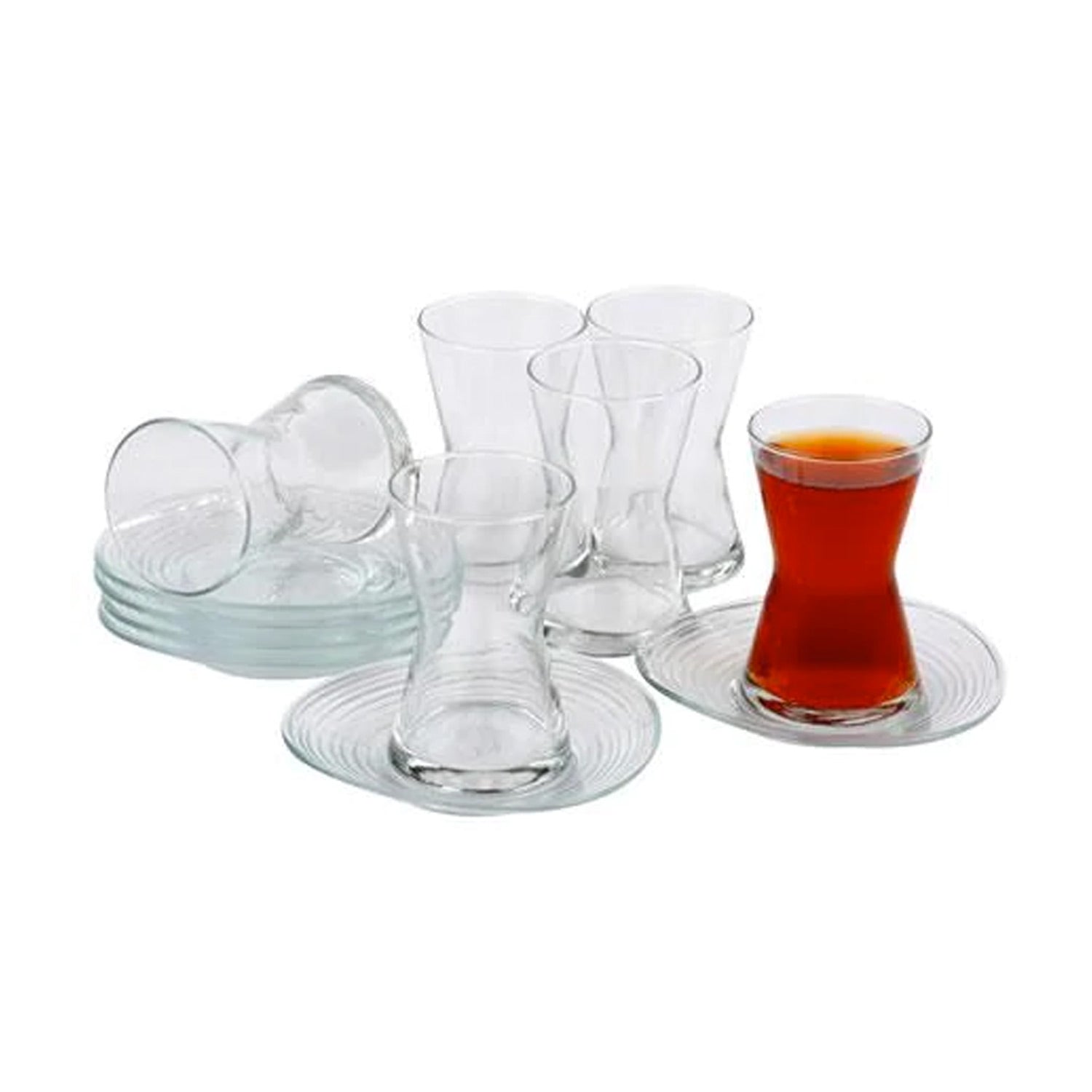 LAV Derin 6 Kişilik Çay Seti / 12 Parca-Theeset